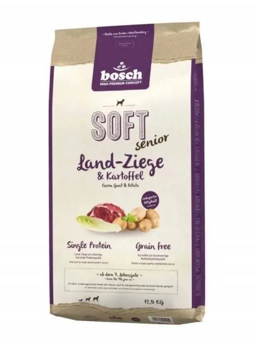 Nézd meg most BOSCH Soft Senior kecske és burgonya 2x12,5kg