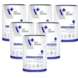 Akció VETEXPERT állatorvosi diéta Dermatosis 6x400g