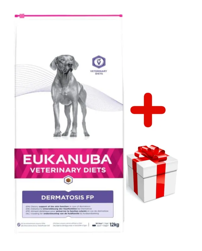 Akciós ár Eukanuba Dermatosis FP 12kg + MEGLEPETÉS A KUTYÁDNAK