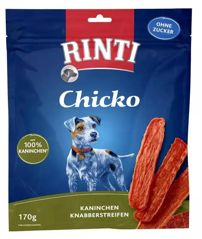 RINTI - Chicko Snacks 170 g NYÚL Kedvezmény