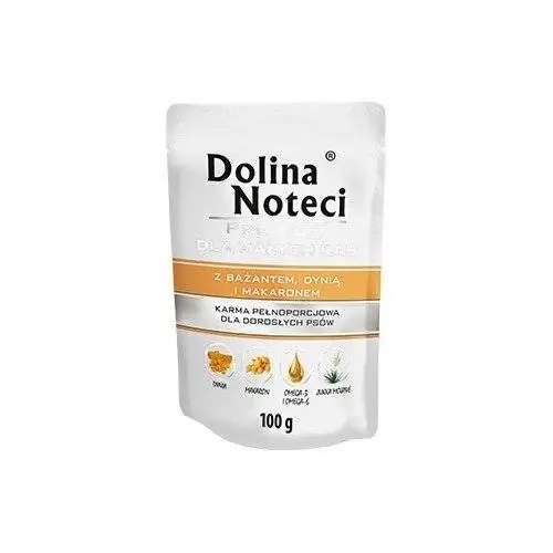Akció Dolina Noteci Premium eledel kistestű kutyáknak fácánnal, sütőtökkel és tésztával 100g