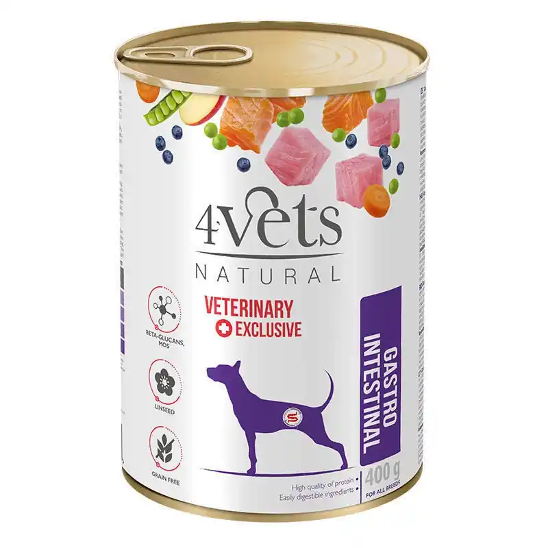 Legkelendőbb 4Vets Gastro Intestinal kutyáknak 400 g