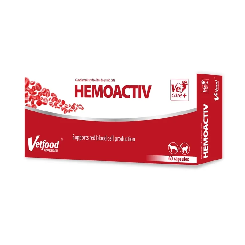 Azonnal elérhető VETFOOD HemoActiv Bliszter 60 tabletta
