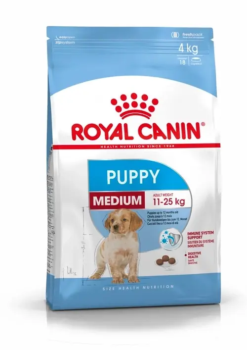 ROYAL CANIN Medium Puppy 4 kg Népszerű
