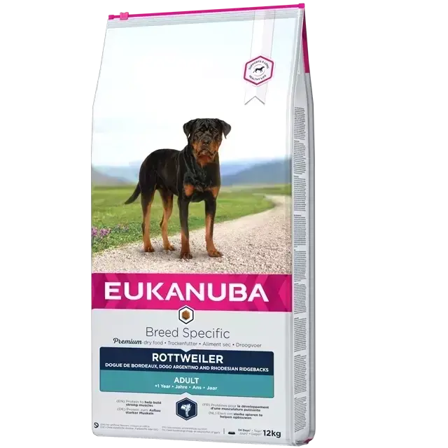 Eukanuba Felnőtt Rottweiler 12 kg Gyors kiszállítás