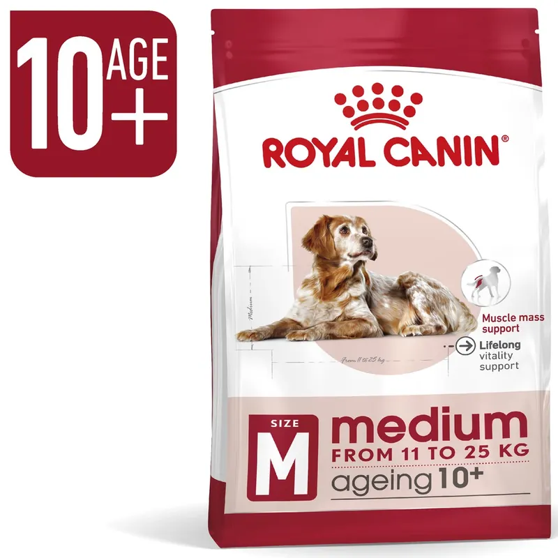 Akció ROYAL CANIN Medium Ageing 10+ 15 kg