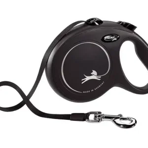 Ne maradj le Flexi Leash New Classic S szíj 5m 15kg-ig Fekete