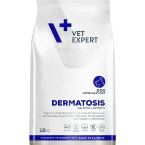 Vedd meg most VETEXPERT Veterinary Diet Dog Dermatosis lazac burgonya 12kg