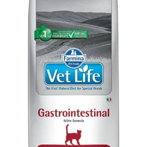 Árcsökkenés FARMINA Vet Life Cat Gastrointestinal 5kg + ajándék meglepetés macskájának