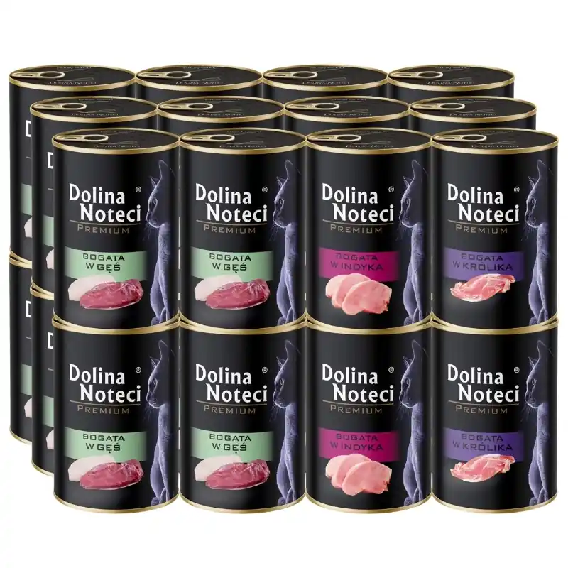 Vedd meg online Dolina Noteci Premium macskáknak vegyes ízesítésű 24x400g
