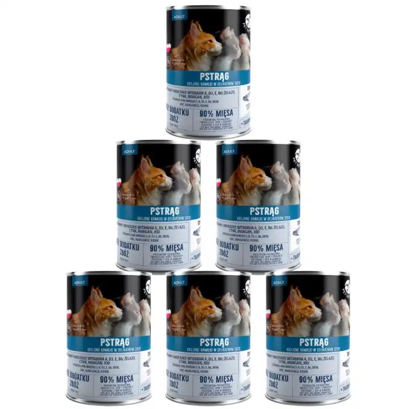 PetRepublic darabok szószban pisztránggal 6x400g macskáknak Szuper ajánlat