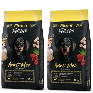 Csak ma FITMIN For Life Mini felnőtt 2x12kg