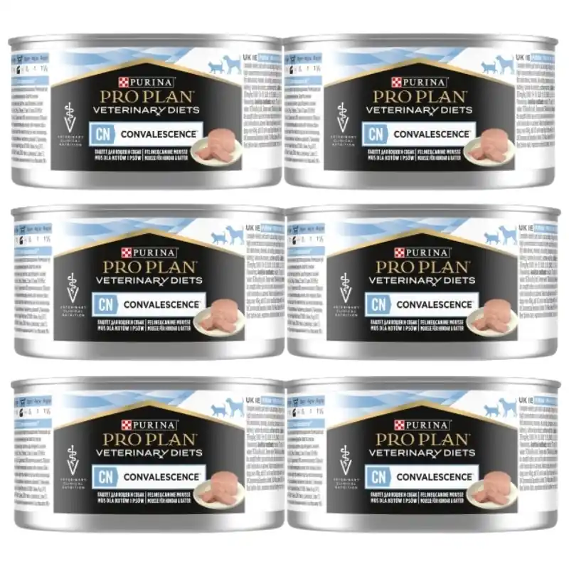 PRO PLAN Veterinary Diets CN Convalescence Macska- és kutyatáp Mousse 6x195g Exkluzív ajánlat