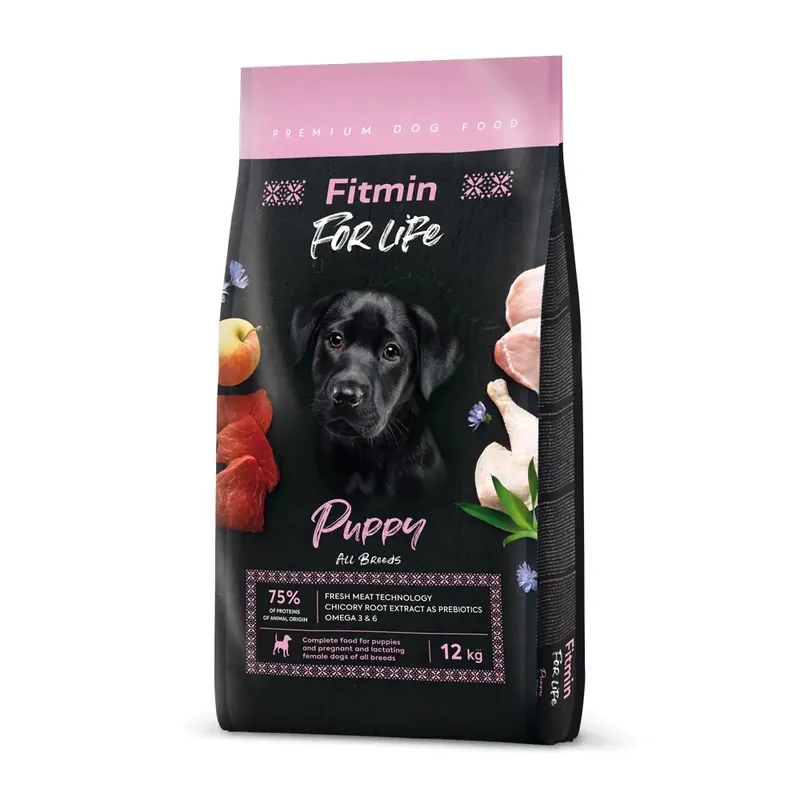 Azonnali szállítás FITMIN DOG For Life Kölyökkutya 12 kg