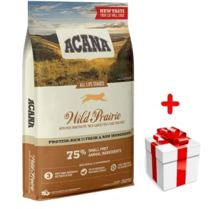 Kiárusítás Acana Wild Prairie Cat 4,5kg + MEGLEPETÉS A KUTYÁDNAK INGYENES
