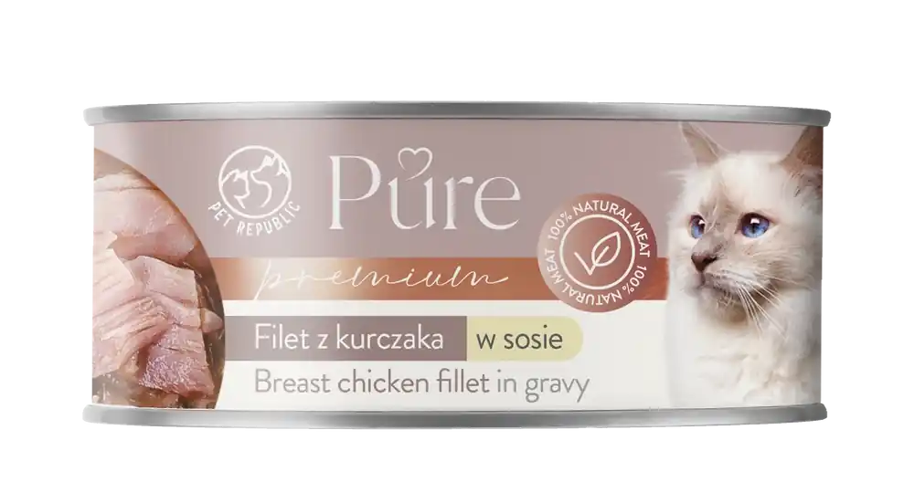 PetRepublic Pure csirkefilé mártásban 12x80g Vedd meg online