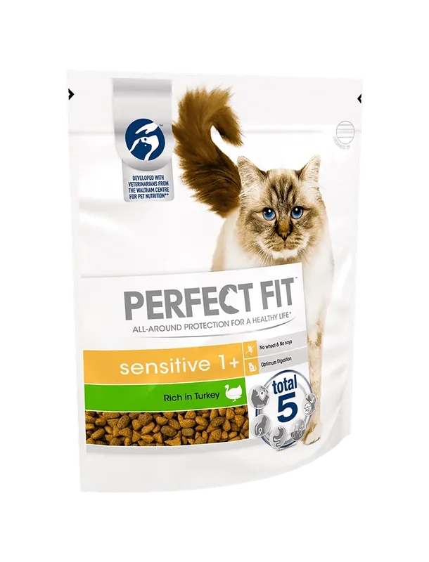 Legkelendőbb PERFECT FIT Sensitive 1+ pulykával 7 kg