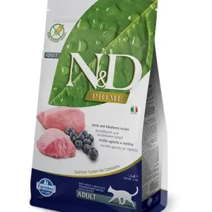 Ajánlat Farmina N&D Prime Feline Adult Lamb & Blueberry 5 kg