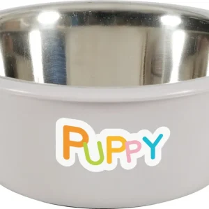 Zolux csúszásgátló kutyatál PUPPY 16,5 cm 850 ml, világosbarna Legnépszerűbb
