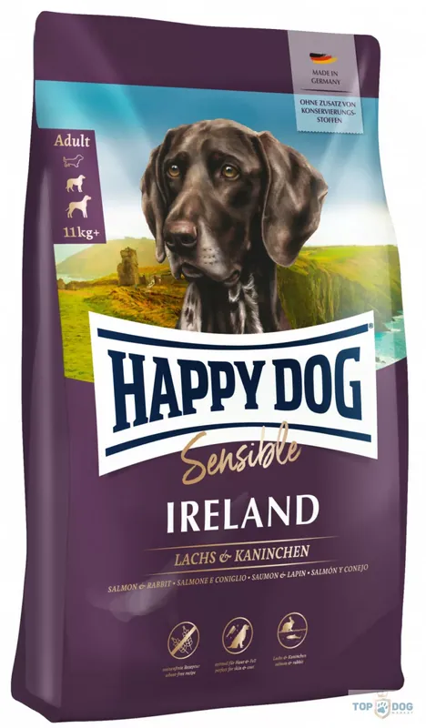 Exkluzív ajánlat Happy Dog Sensible Ireland Nyúlhússal 4kg