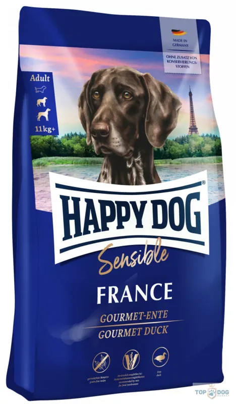 Happy Dog Sensible France Kacsával 11kg Biztonságos vásárlás