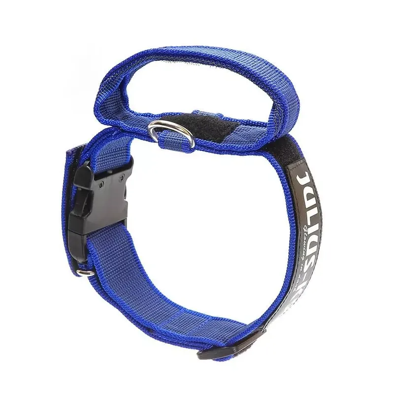 Julius-K9 Nyakörv Blue biztonsági zárral és fogóval 38-53 cm Gyors szállítás