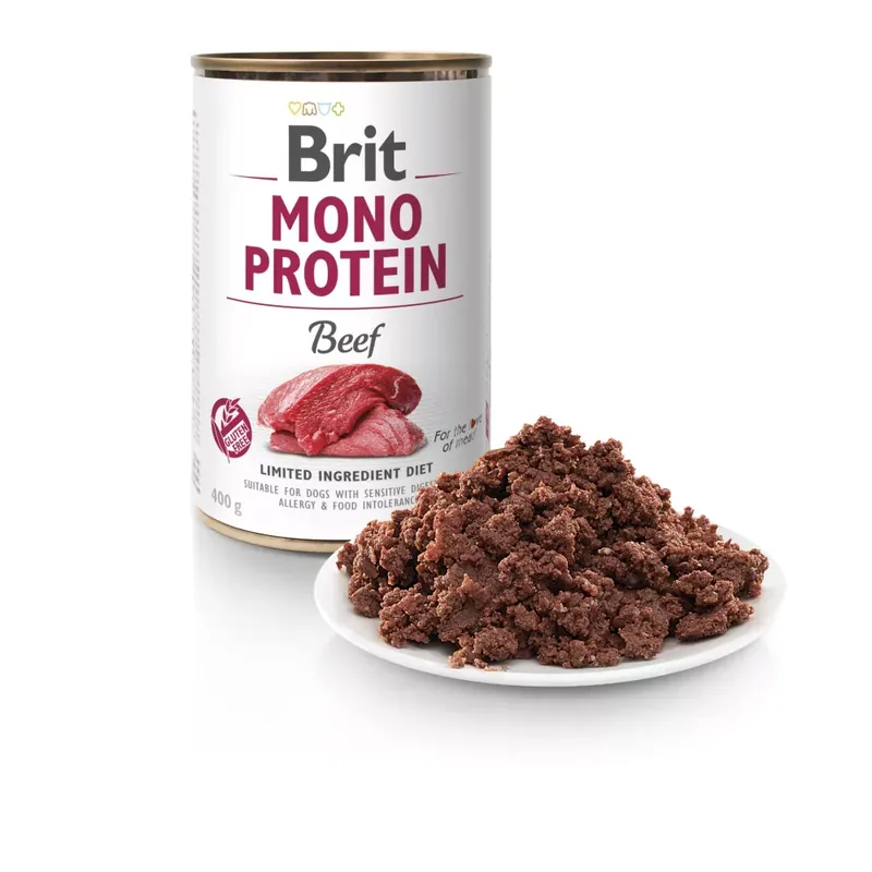 Brit Mono Protein Beef konzerv 400gr Bestseller