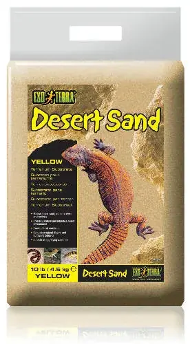 Vedd meg most Exo-Terra Desert Sand Yellow - Sivatagi homok (sárga) 4,5kg