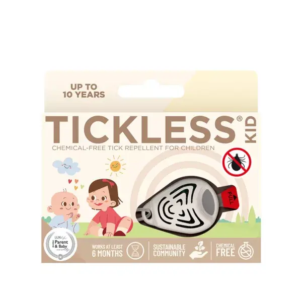 Vásárlói kedvenc Tickless Kid ultrahangos kullancs riasztó (bézs )