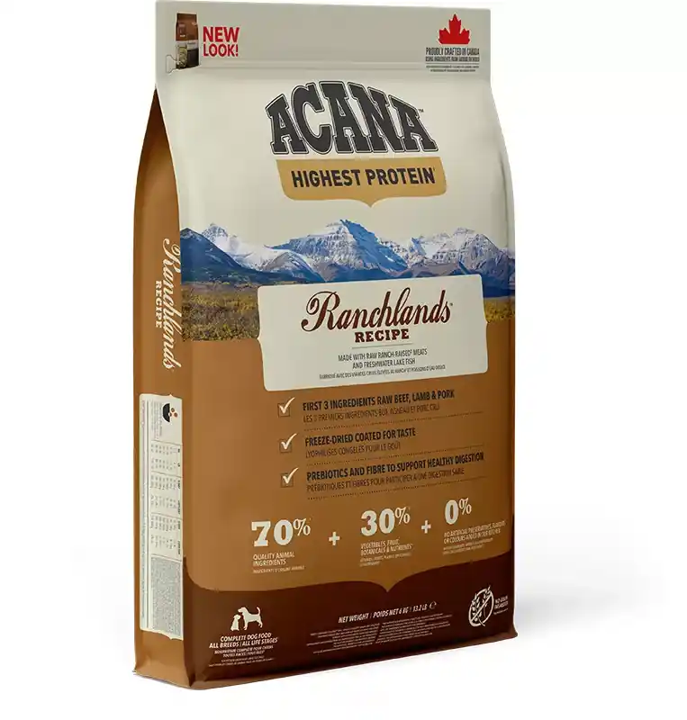 Acana Ranchlands Dog 11,4 kg Legjobb ár