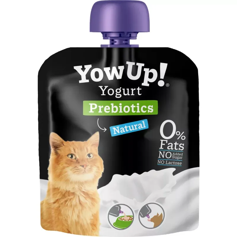 YowUp! Natural macskajoghurt prebiotikummal 85g Biztonságos fizetés