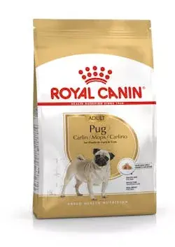 Biztonságos fizetés Royal Canin 1,5kg Pug Adult Fajtatáp Mopsz Felnőtt kutyáknak