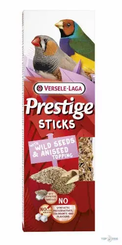 Versele Laga Prestige Sticks Dupla Rúd (fűmag, ánizsmag) exoták és pintyek részére (2db/60g) Gyors szállítás