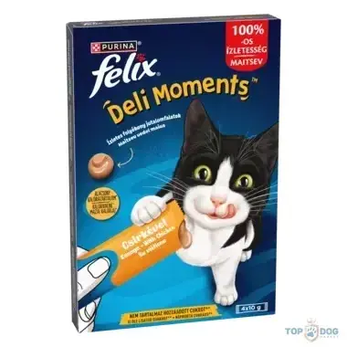 FELIX Deli Moments csirke ízű macska jutalomfalat Akció