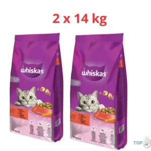 Whiskas 2x14kg Marha Vásárlói kedvenc