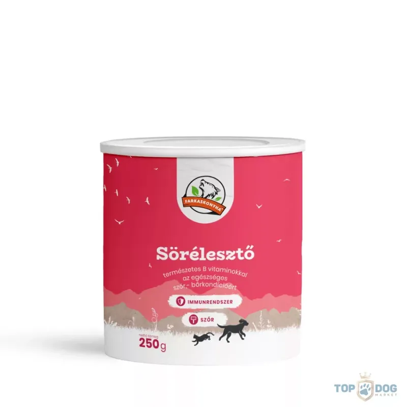 Szuper akció Farkaskonyha Sörélesztő 250g