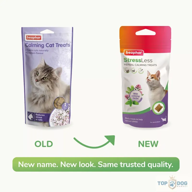 Beaphar Calming Cat Treats Nyugtató hatású jutalomfalatok, 35g Expressz kézbesítés