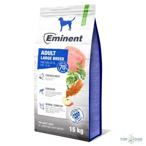 Eminent Adult Large 15kg +2kg ajándék Biztonságos vásárlás