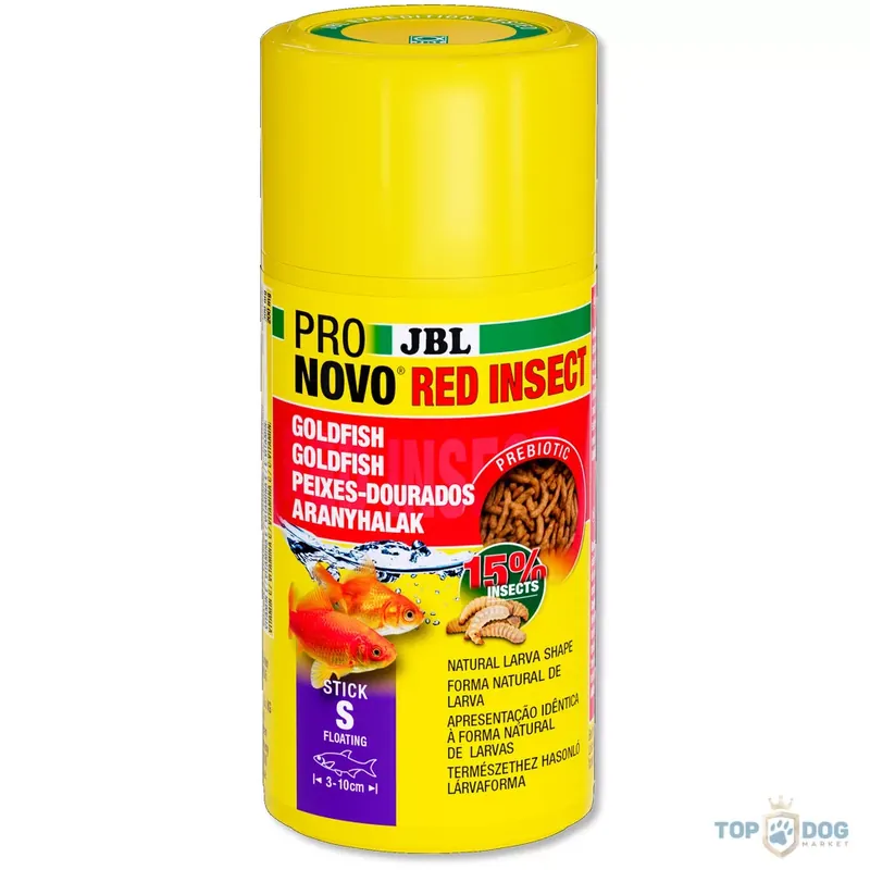 Biztonságos fizetés JBL PRONOVO RED INSECT STICK S 100ml (aranyhalaknak)