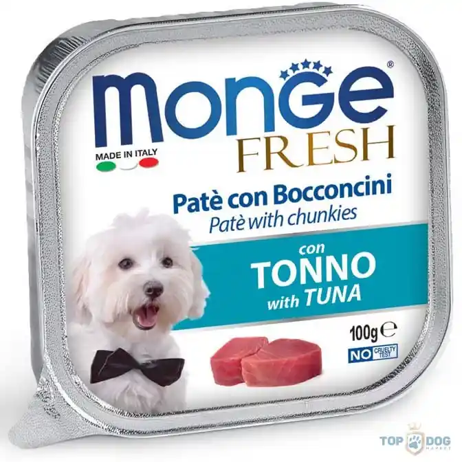 Ajánlat Monge Dog 100gr Fresh Pate&Chunk Tonhal