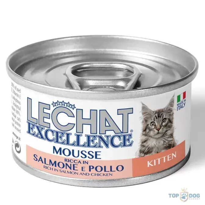 LeChat Excellence 85gr Kitten lazac-csirke Újdonság