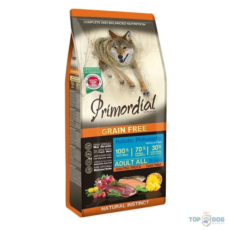 Expressz szállítás Primordial 2x12kg GF Adult Trout & Duck