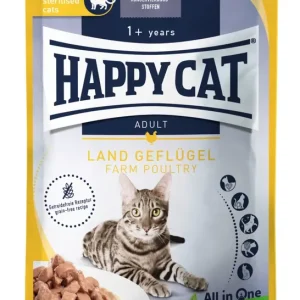 Happy Cat Pouch baromfi szószos 85gr Legnépszerűbb