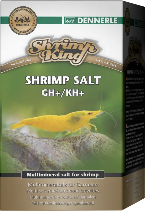 Dennerle Shrimp King Salt GH/KH+, 200 g Azonnali szállítás