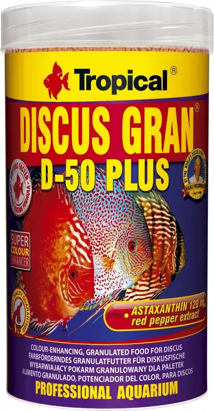 Exkluzív ajánlat Tropical Discus Gran D-50 Plus, 1.000 ml