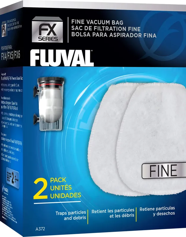 Bestseller Fluval Vákuum tasak - Durva iszapszívó FX4/6, 2 darab