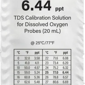 Biztonságos fizetés Milwaukee TDS kalibrációs oldat 6,44 ppt 25x20ml, 25 darab