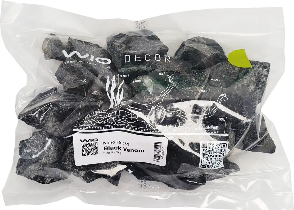 WIO BLACK VENOM NANO ROCKS S2, 2 kg Árcsökkenés