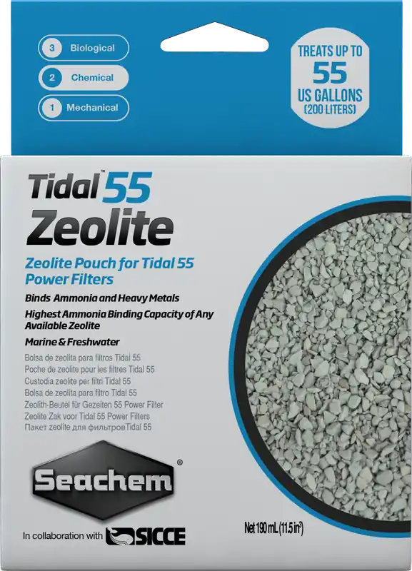 Seachem Zeolit szűrőközeg - Tidal 55 Azonnali szállítás