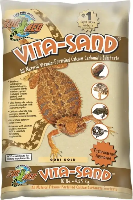 Zoo Med Vita-Sand Gobi Gold, 4,55 kg Biztonságos fizetés